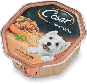 Cesar, pašteta, puran, govedina, 150g
