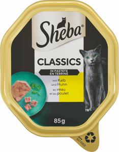 Sheba, teletina, piščanec, 85g