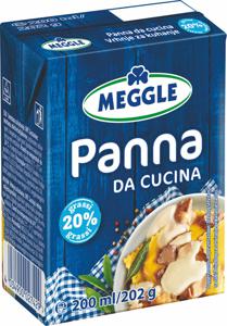 Smetana Meggle, za kuhanje, 200 ml