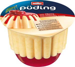 Puding Muller, zdrob, češnja, 450 g