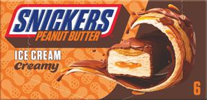 Sladoled Snickers, MP Creamy, 6 x 39 g