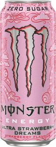Energijska pijača Monster, jagoda, 0,5 l