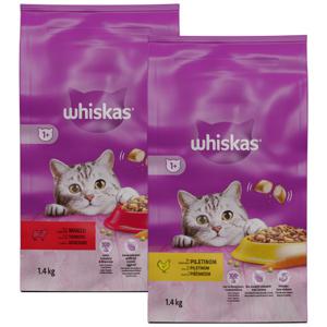 Whiskas dry, adult, piščanec, 1,4 kg