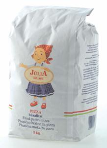 Moka Julia Malom, pšenična, bela, gladka TIP-00, za pizzo, 5 kg