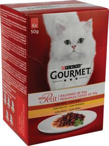 Gourmet mon Petit pišč.pur.raca, 6x50g