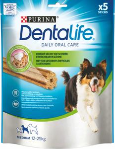 Prigrizek Dentalife za pse, medium, 115g