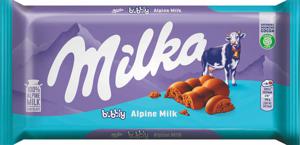 Mlečna čokolada Milka, Bubbly, 90 g