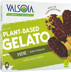 Sladoled Valsoia, indijski oreščki, pistacija, 4 x 50 g