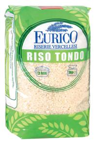 Riž Eurico, okroglozrnati, brušen, 1 kg