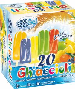 Ledenka na palčki Essegel, Mix, 20 x 70 g