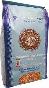 Moka Molino Dallagiovanna, za pizzo, LaNapoletana, Tip 00, 5 kg