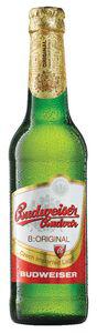 Pivo Budweiser, steklo, alk.5 vol%, 0,33 l