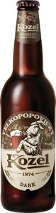 Pivo Kozel temno, steklo, alk.3,8 vol%, 0,5 l