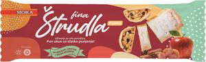 Štrudelj Moka, z jabolkom, cimetom in rozinami, zamrznjeno, 600 g