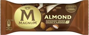 Sladoled Magnum, mandelj, 110 ml