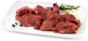 Piščančja jetra in srca pakirano IK, 500 g