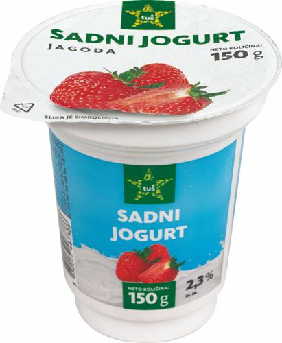 jogurt sadni tuš, jagoda