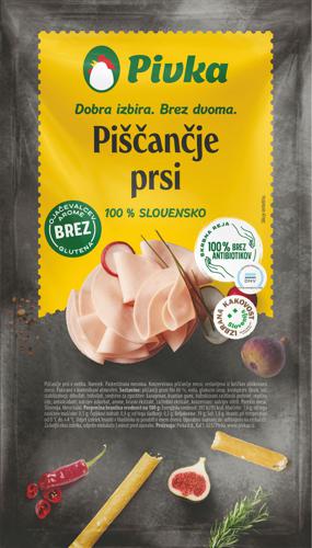 narezek pivka, piščančja prsa, ik