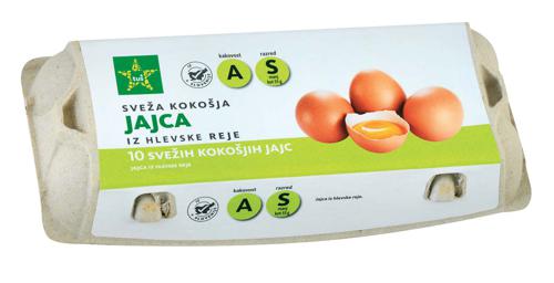 jajca tuš s hlevska reja, 10/1
