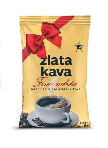 kava tuš zlata