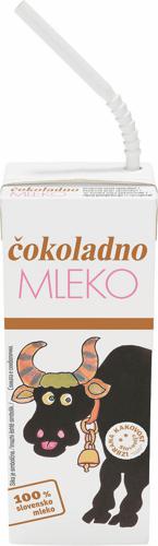 čokoladno mleko ljubljanske mlekarne, kravica