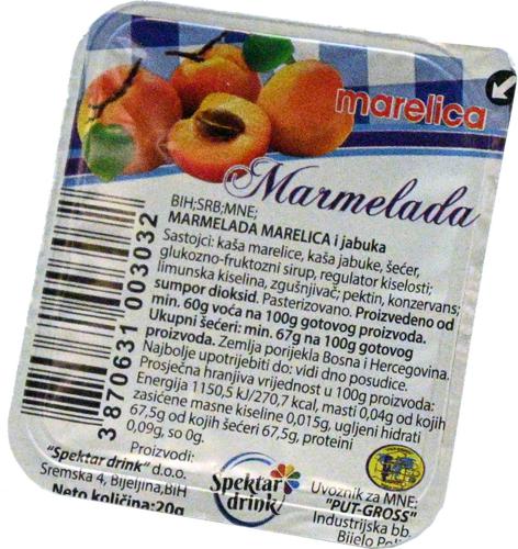 marmelada ekstra domača spektar