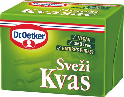 kvas dr.oetker, sveži