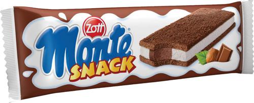 snack monte a fetta di latte