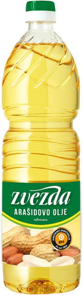Slika produkta Olje Zvezda arašidovo, 1 l