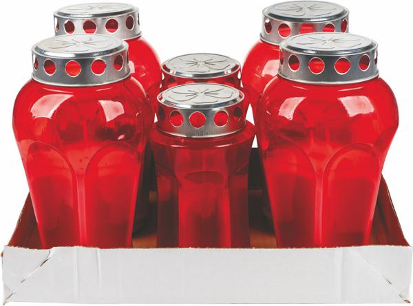Slika produkta Set nagrobna sveča, 4 + 2