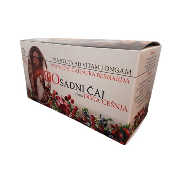 Slika produkta Čaj Bio Herba Medica, divja češnja, gastro, filter, 750 g