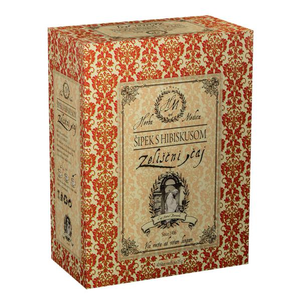 Slika produkta Čaj Herba Medica, šipek s hibiskusom, gastro, filter, 1 kg