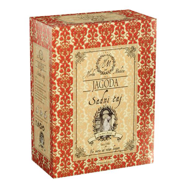 Slika produkta Čaj Herba Medica, jagoda, gastro, filter, 1 kg