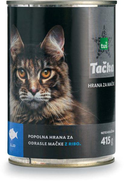 Slika produkta Hrana za mačke Tačka, riba, pločevinka, 415 g