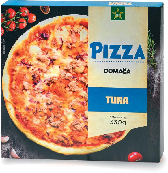 Slika produkta Pizza Tuš, tuna, zamrznjeno, 330 g