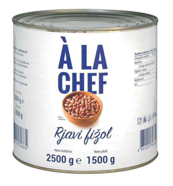 Slika produkta Fižol A la Chef, rjavi 2,5k g