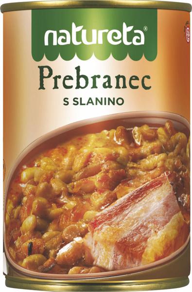 Slika produkta Prebranec s slanino, Natureta, 415 g