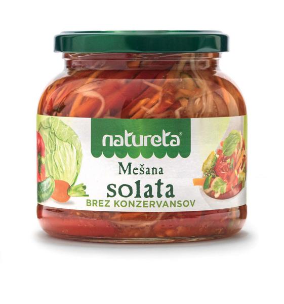 Slika produkta Solata Natureta, mešana, 530 g