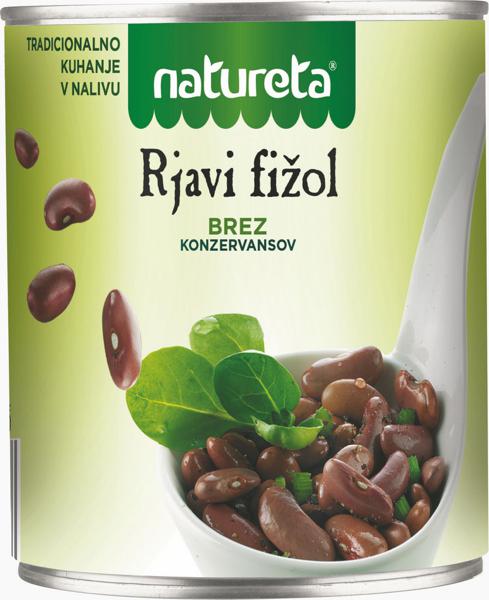 Slika produkta Fižol Natureta, rjavi, 800 g