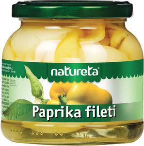 Slika produkta Paprika Natureta, fileti, 530 g