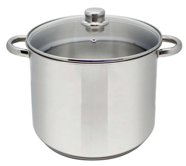Slika produkta Lonec Red Edition s steklenim pokrovom, 15 l, 28 cm