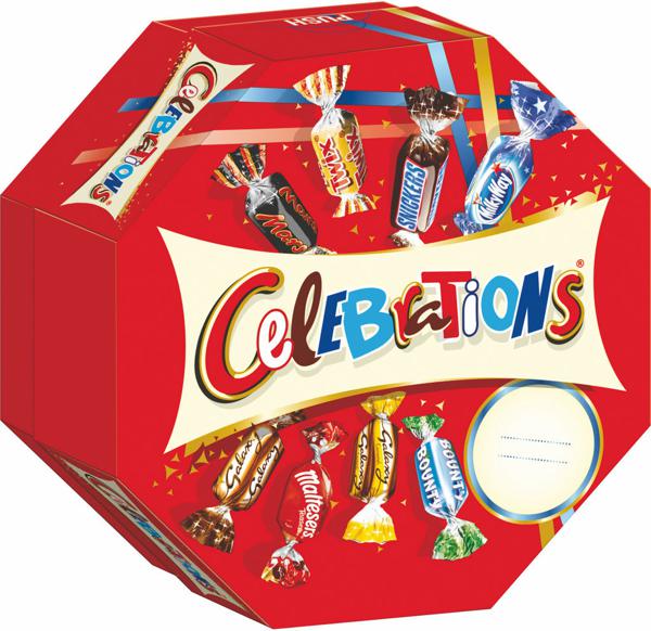 Slika produkta Bonbonjera Celebrations, Centerpiece, 385 g