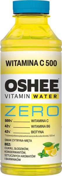 Slika produkta Pijača Oshee, Zero, vitamin C, 0,555 l