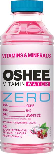 Slika produkta Pijača Oshee, Zero, vitamini & minerali, 0,555 l