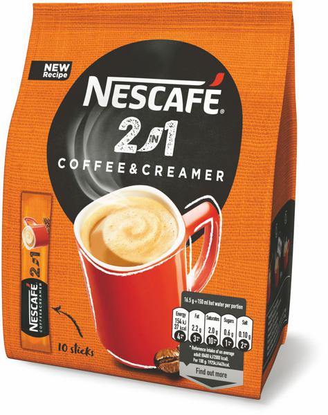 Slika produkta Napitek kavni Nescafe, instant, 2 v 1, v vrečki, 80 g