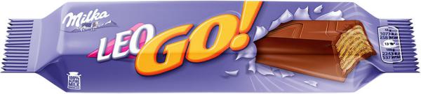 Slika produkta Vafelj Milka, Leo go, 48 g