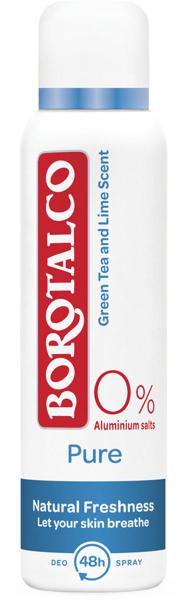 Slika produkta Dezodorant Borotalco, Pure Natural Freshness, 150ml