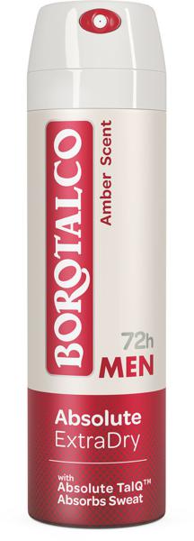 Slika produkta Dezodorant sprey Borotalco, absolute extra dry amber, 150 ml