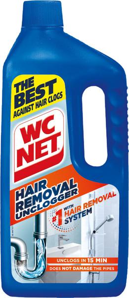 Slika produkta Čistilo WC Net, gel proti zamašitvi, hair unclogger, 1 l