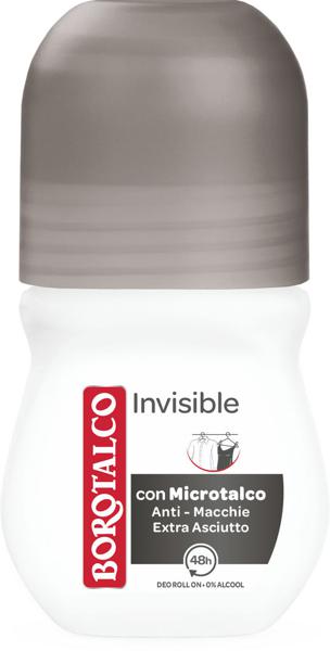 Slika produkta Dezodorant roll-on Borotalco Invisible, 50ml